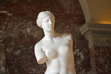 Venus De Milo - Louvre Müzesi, Paris, Fransa