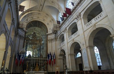 Saint-Louis-des-Invalides Katedrali İçi, Paris, Fransa