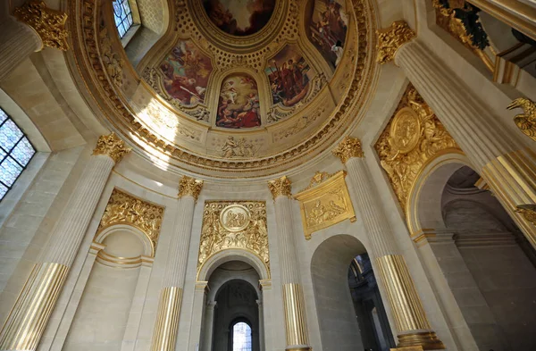 Круглий Інтер Купола Інваліди Париж Франція — стокове фото