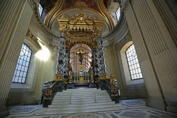 Marble Oltar Dome Des Invalides Paříž Francie — Stock fotografie