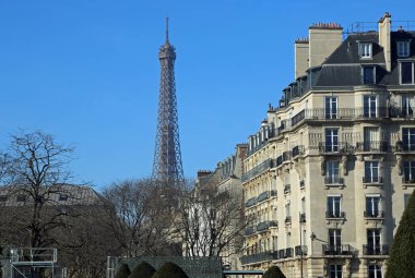 Kule ve apartman - Eyfel Kulesi (Eiffel), Paris, Fransa