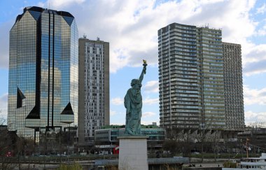 Replica of Statue of Liberty - Paris, France