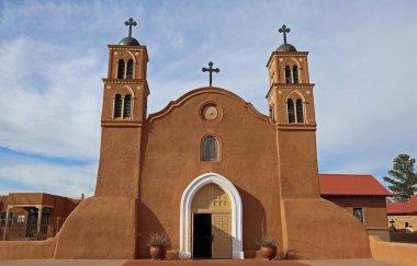 San Miguel Church - Socorro, New Mexico clipart