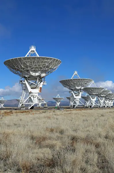 stock image Astronomy antennas vertical - Very Large Array, New Mexico