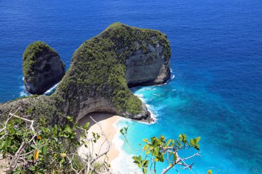 Batu Raharja ve Kelingking Plajı, Nusa Penida, Endonezya