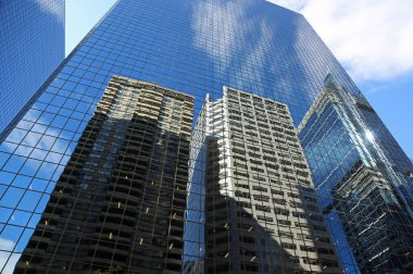 Mimarlık yansıması - Calgary, Alberta, Kanada