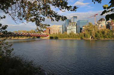 Calgary manzarası, Alberta, Kanada