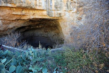 Carlsbad Mağara girişli sahne Carlsbad Mağaraları Ulusal Parkı, New Mexico