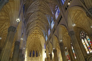 Ana güvertede - St. Patrick Katedrali - New York, Manhattan