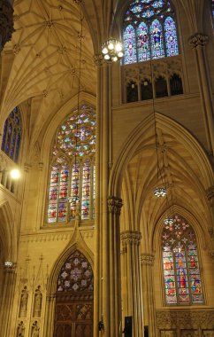 St. Patrick Katedrali 'nin içinde dikey New York City, Manhattan