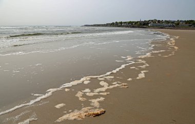 Yürüyen Ogunquit plajı - Maine