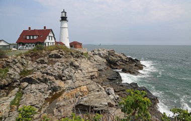 Portland baş lambası Uçurumda - Maine