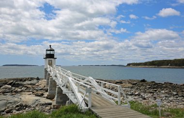 Sahne Marshall Point - Marshall Point Işık İstasyonu, Maine