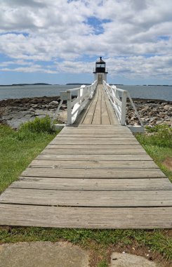 Marshall Point Lighthouse vertical, Maine clipart