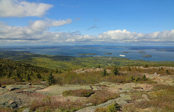 На горе Кадиллак, Национальный парк Акадия, Маин