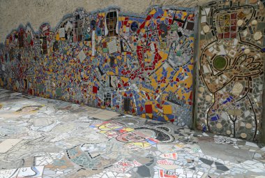 Duvardaki Mozaik - Magic Gardens - Philadelphia, Pennsylvania