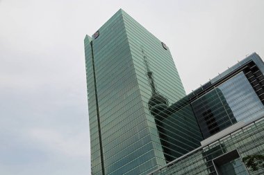 CN kule yansıması - Toronto, Ontario, Kanada