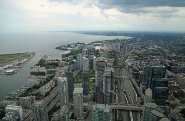 Görüntüler CN Tower, Toronto, Ontario, Kanada
