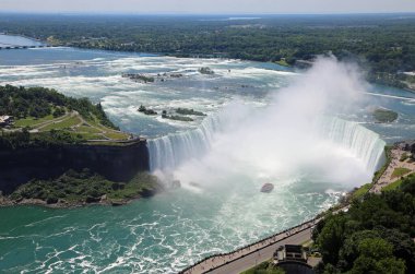 Niagara Nehri ve Horseshoe Şelalesi, Ontario, Kanada
