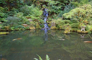 Heavenly Falls - Portland Japon Bahçesi, Oregon