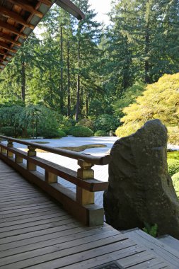 Dikey Portland Japon Bahçesi, Oregon