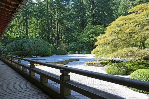 Düz Bahçe - Portland Japon Bahçesi, Oregon