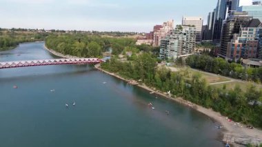 Idyllic Bow Nehri - Calgary, Kanada