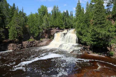 Gooseberry River and Upper Gooseberry Falls State Park, Minnesota