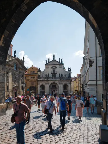 Clementino Turismo Praga República Checa — Fotografia de Stock