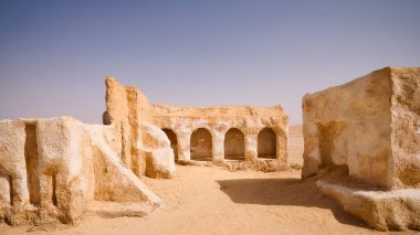 Yıldız Savaşları 'nın çekildiği Sahra, Tunus, Afrika