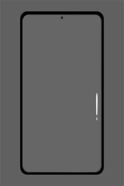 Telefon şeffaf. UI ya da UX modellemeleri, iletişim uygulaması tasarımları ya da dijital mesajlaşmayla ilgili projeler ve dersler için ideal