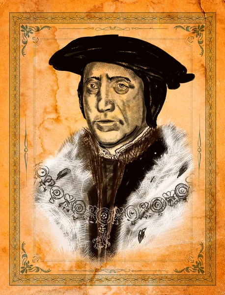 Thomas Howard Norfolk Harmadik Hercege 1473 1554 Ország Egyik Leghatalmasabb — Stock Fotó