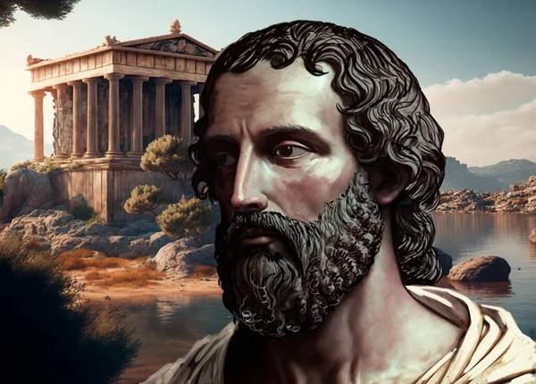 Θεογνίδης Των Μεγάρων Θεογνής Θεογνής Αρχαίος Έλληνας Ποιητής Του 2Ου Φωτογραφία Αρχείου