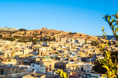 Beautiful cityscape of Arabic medina in Fez, Morocco, North Africa