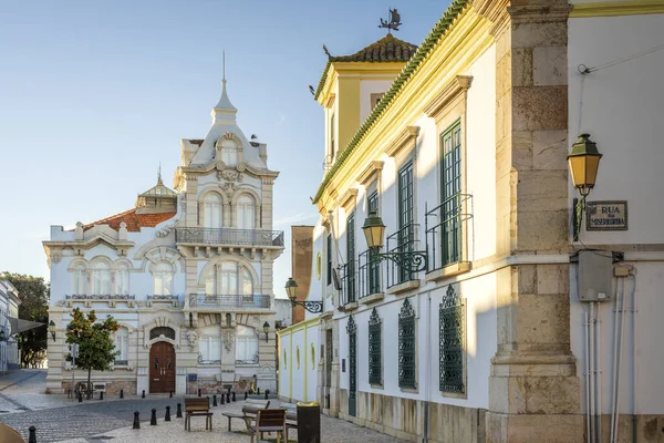 Belo Palácio Belmarco Início Século Centro Faro Algarve Portugal — Fotografia de Stock