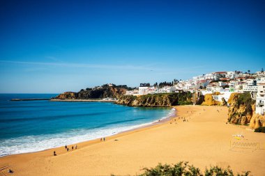 Albufeira, Algarve, Portekiz, Avrupa 'daki Pescadores plajı