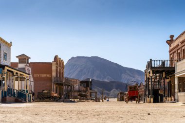 Tabernas, Mini Hollywood Tema Parkı - Amerikan Vahşi Batı Tarzı
