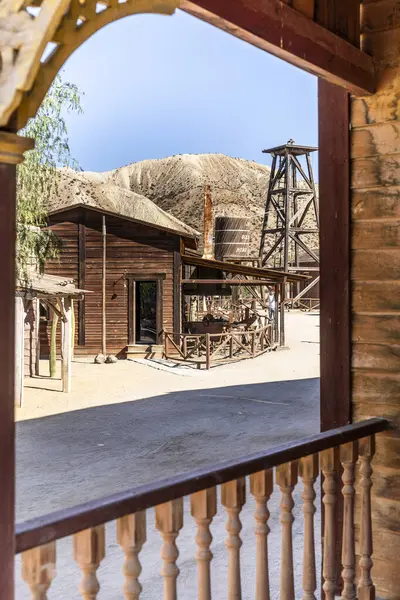 Mini Hollywood Tema Parkı 'nda Joe' nun Altın Madeni - Amerikan Vahşi Batı Tarzı