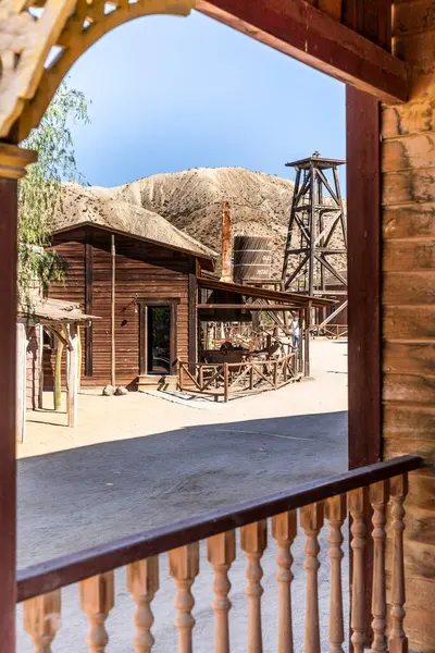 Mini Hollywood Tema Parkı 'nda Joe' nun Altın Madeni - Amerikan Vahşi Batı Tarzı