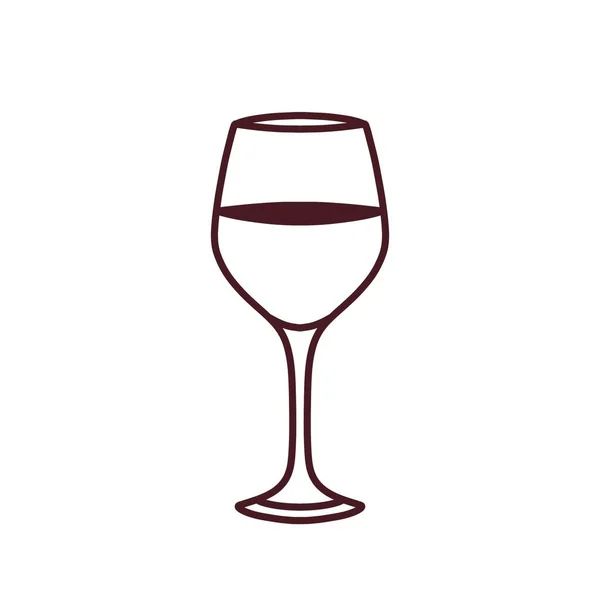 Weinglas Vorhanden Weinglas Icon Icon Für Instagram Highlights Stories Webseiten — Stockfoto
