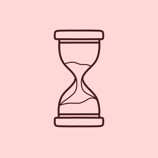 Піщаний Годинник Пісочний Годинник Пісочного Годинника Піктограма Instagram Підсвічування Історії — стокове фото