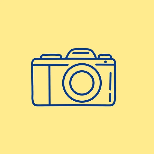 摄像机Camera 相机的图标 Instagram故事 网站和其他社交网络的图标 — 图库照片