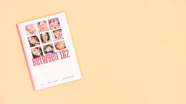 Twice Mini Album Box Set Yellow Music South Korean Girl — Stock Photo, Image