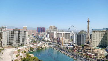 Bright Lights ve Iconic Landmarks - Las Vegas NV USA - 19.09.2023.