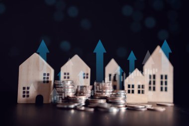 Gayrimenkul değeri arttı. ev yatırımı planlama, gayrimenkul işletme geliri, kar elde etme, yatırımcı düşünme stratejisi.