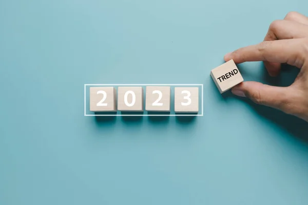 2023 Nový Rok Pro Nové Obchodní Příležitosti Akce Plán Nápad — Stock fotografie