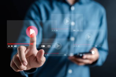 E-öğrenme çevrimiçi sınıf atölyesi veya çevrimiçi sınıfta canlı yayın, İnternet 'te video izleme, video öğretim ve çevrimiçi seminer toplantısı.