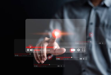 E-öğrenme çevrimiçi sınıf atölyesi veya çevrimiçi sınıfta canlı yayın, İnternet 'te video izleme, video öğretim ve çevrimiçi seminer toplantısı.