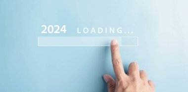 2023 'ten 2024' e kadar kaydedilen ilerleme mutlu noeller ve yeni yıl planlama ve meydan okuma stratejisi 2024.