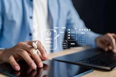 Belge kontrol listesi, dijital planlama, çevrimiçi form yönetimi, görev listesi, iş süreci, kağıtsız iş akışı, kontrol listesi formu, verimlilik, iş organizasyonu, dosya onayı, görev izleme.